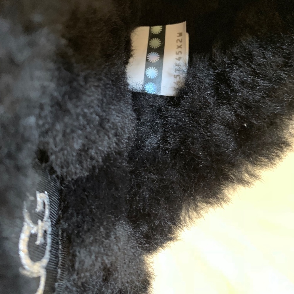 UGG Black Scuffette II Cosmos Glitter Slippers - Picture 8 of 8